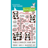 Lawn Fawn, I heart Pandas Stamp & Die Set