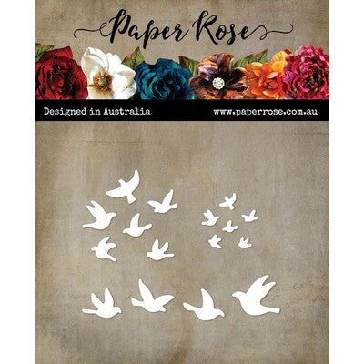 Paper Rose, Birds Die Cut