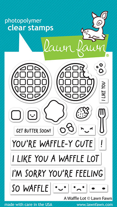 Lawn Fawn A Waffle Lot Stamps