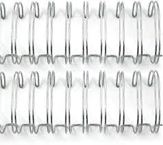 American Crafts, WE R Memory Makers, Cinch Binding Coils-Silver .625”