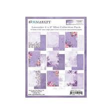 49 and Market, Lavender Mini Collection Paper Pack