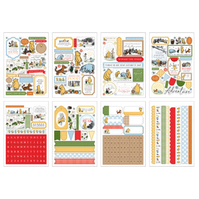 Echo Park Paper, The House at Pooh Corner, Sticker Book