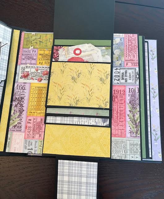 Virtual Mini Book Class: Meadow Flowers Mini Book- Instruction Only