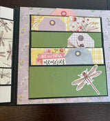 Virtual Mini Book Class: Meadow Flowers Mini Book- Instruction Only