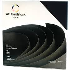 American Crafts, Package of 60- Black