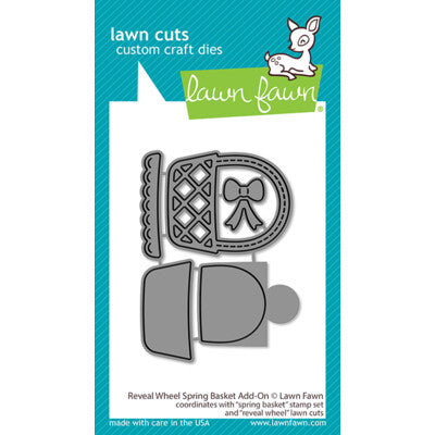 Lawn Fawn, Reveal Wheel Spring Basket Add On