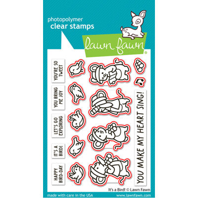 Lawn Fawn, It’s a Bird Stamp & Die Set