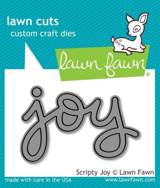 Lawn Fawn, Scripty Joy Die Cut