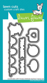 Lawn Fawn, Celebrate Teachers Stamp & Die Set