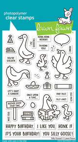 Lawn Fawn, Silly Goose! Stamp and Die set