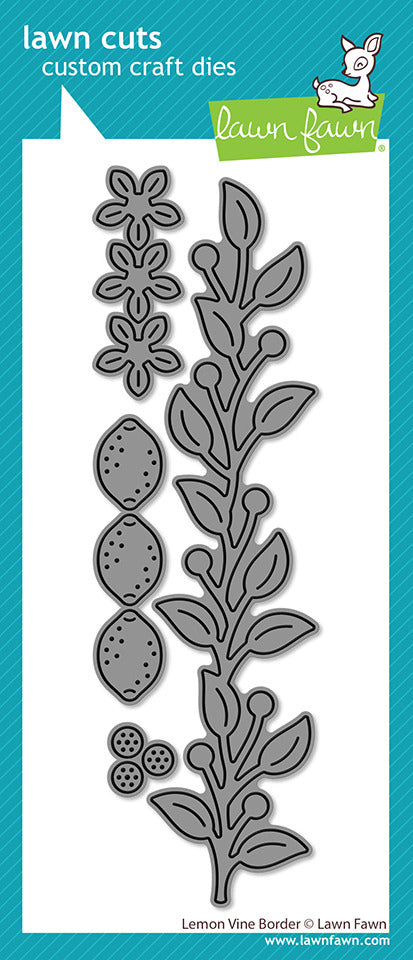 Lawn Fawn,  Lemon Vine Border