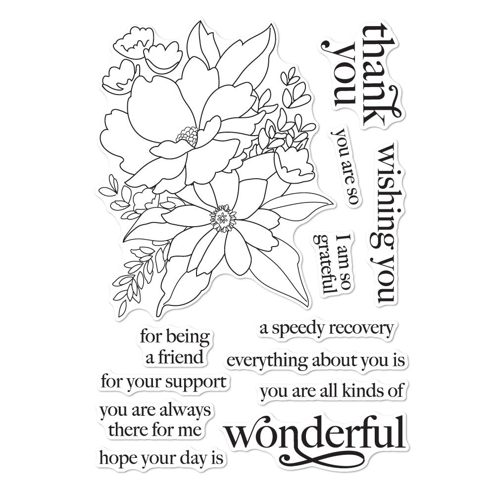 Memory Box, Clear Stamp, Breezy Bouquet pre-Order