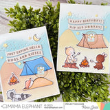 Mama Elephant, Banner Greeting Die Cut