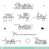 Mama Elephant, Merry Greetings Stamp