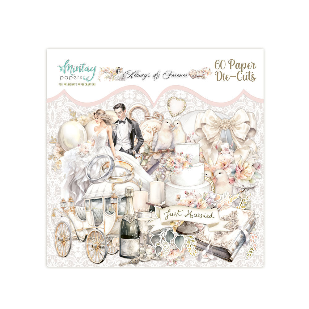 Mintay Paper, Paper Die Cuts, Always & Forever
