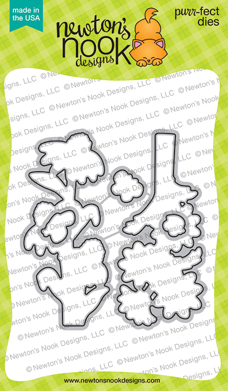 Newton's Nook, Floral Delights Stamp & Die cut Set