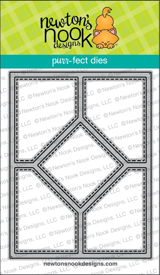 Newton's Nook, Card layout 6 Die Cut