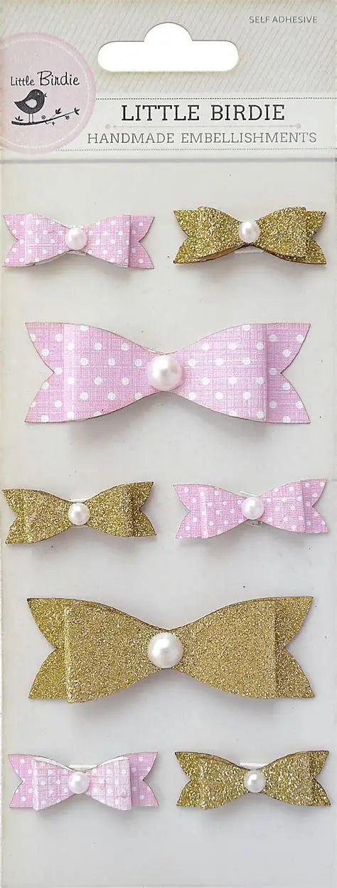 Little Birdie Embellishments, Fancy Bows