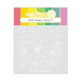 Waffle Flower, Wild Flowers Stencil