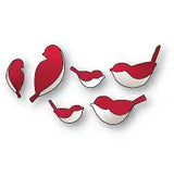 Memory Box, Layered Birds Die Cut