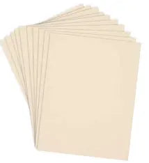Spellbinders, ColorWheel Cardstock, Chiffon, 8.5x11, Pkg of 10 sheets