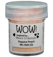 WOW, Dappled Peach  Embossing Powder