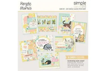 Simple Stories, Say Cheese Classic Pooh Baby Card kit