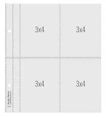 Simple Stories, Flipbook 3x4 Pocket Pages