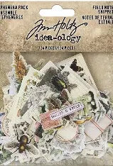 Ranger, Tim Holtz, Idea-ology, Field Notes Snippets