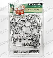 Penny Black, Santa's Sweet Stamp & Die cut