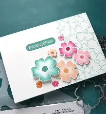 Concord & 9th, Kristina Werner, Pretty Posies Stencil