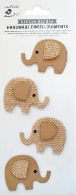Little Birdie Embellishments, Elephant Craft
