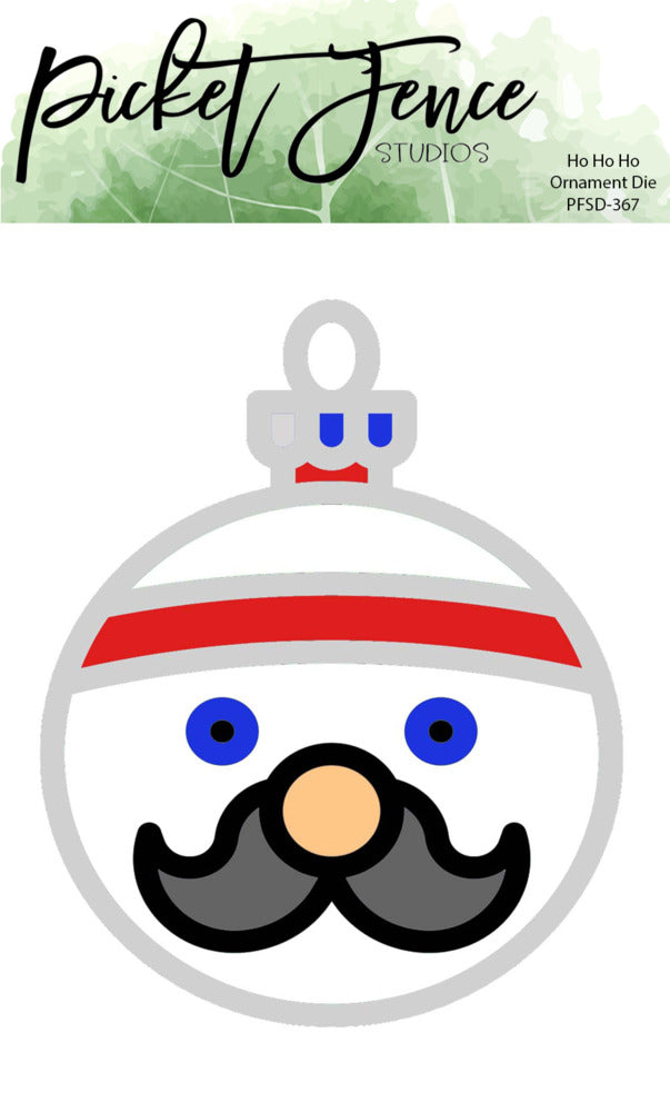 Picket Fence; Ho Ho Ornament Die