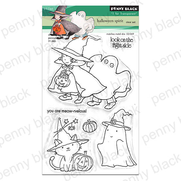 Penny Black, Clear Stamp, Halloween Spirit Pre-order