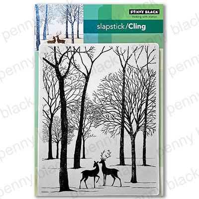 Penny Black, Cling Stamp, Woodland Pair