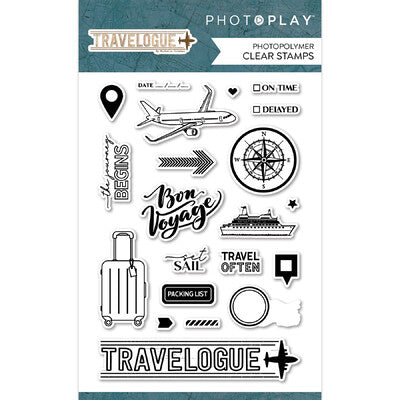 Photoplay, Travelogue Stamp set