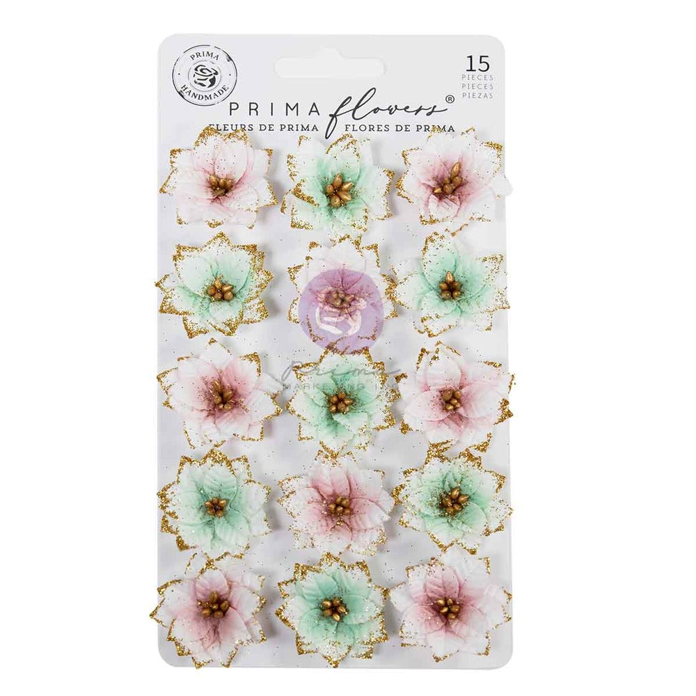 Prima Marketing, Flowers, Christmas Blush - Snowy Morning