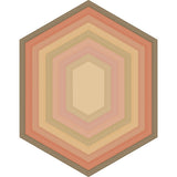 Prism, Die, Nesting Double Stitched Hexagons