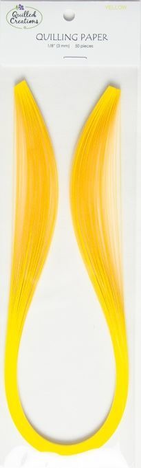 Quilled Creations, Yellow 1/8"