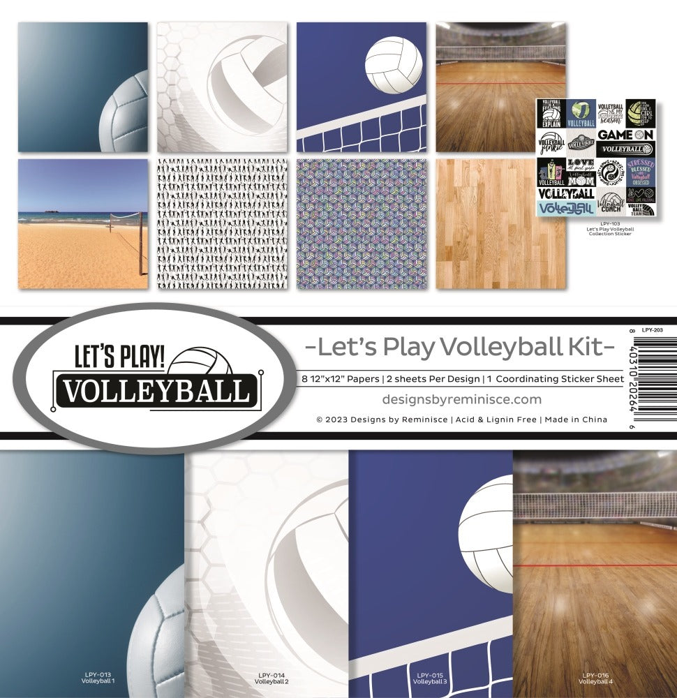 Reminisce  Kit - Let's Play Volleyball