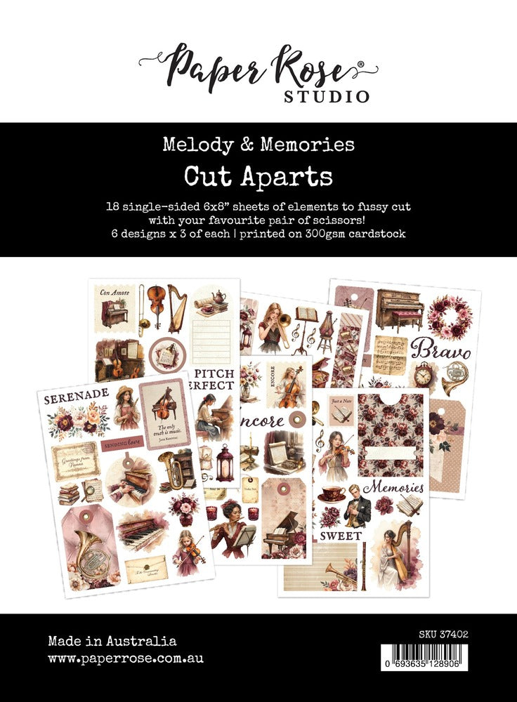 Paper Rose, Cut Aparts, Melody & Memories Pre-order