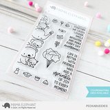 Mama Elephant, Peekabuddies Stamp
