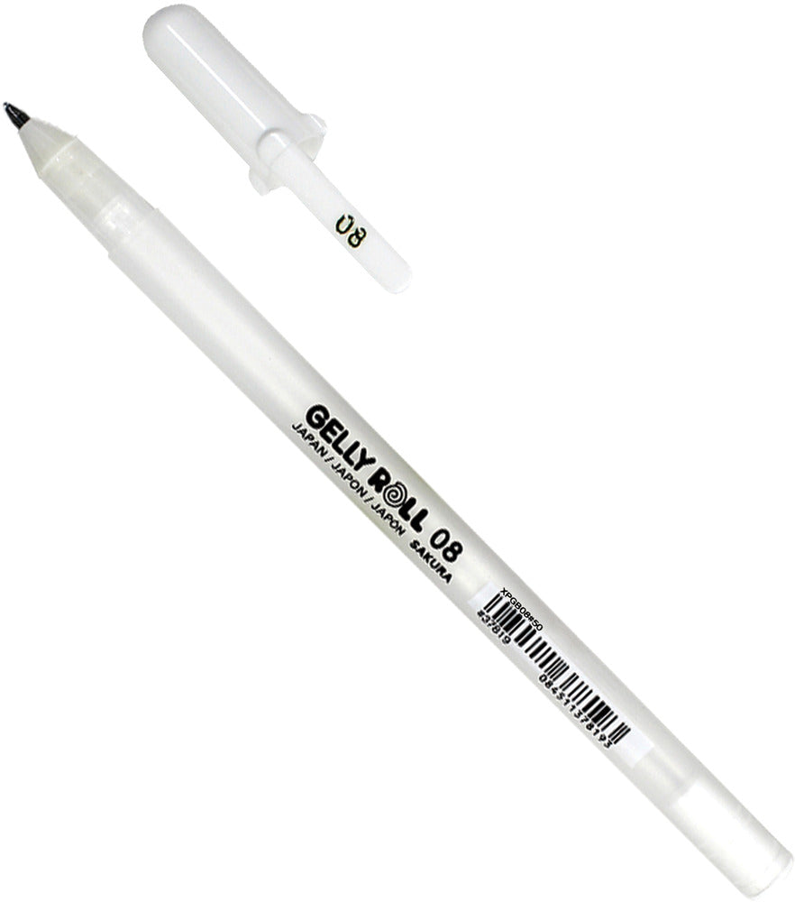 Sakura, Gelly Roll Pen, White 08 Medium
