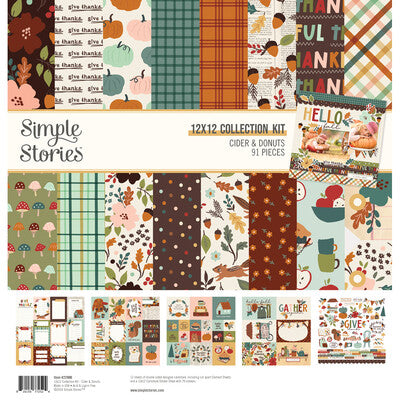 Simple Stories Cider & Donuts; Collection Kit