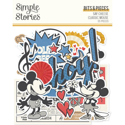 Simple Stories; Say Cheese Classic Mouse Bits & Pieces