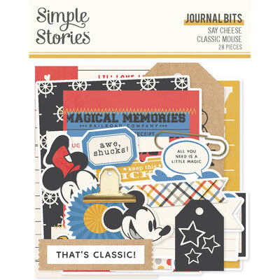 Simple Stories; Say Cheese Classic Mouse Journal Bits