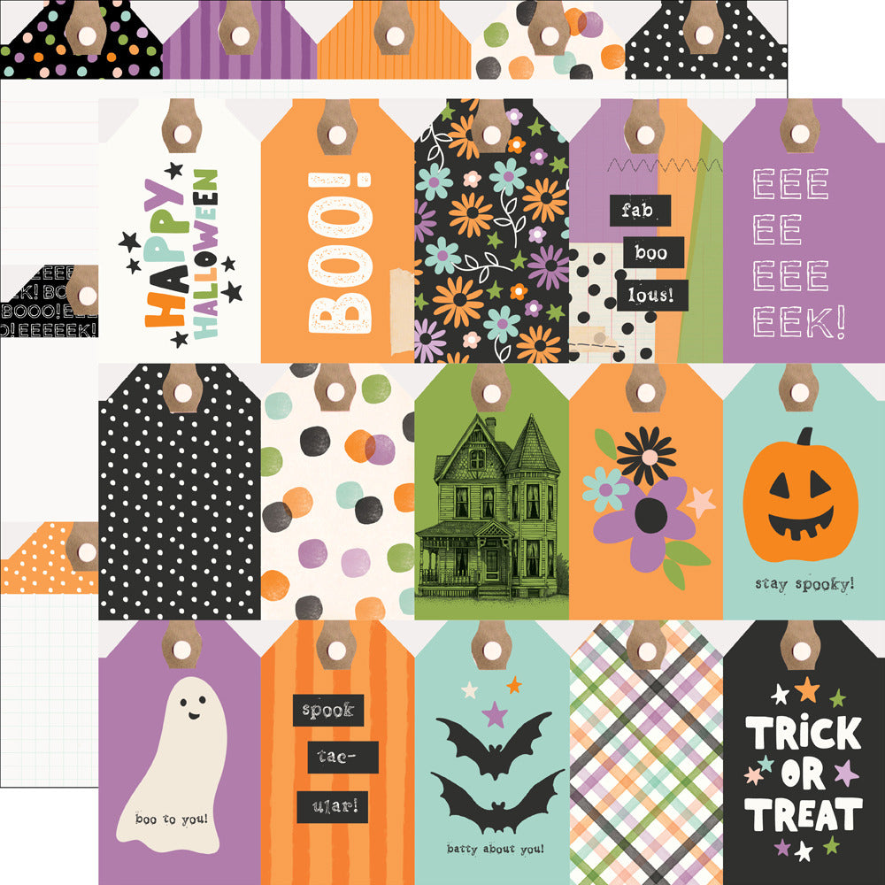 Simple Stories, Spooky Things, Tag Elements
