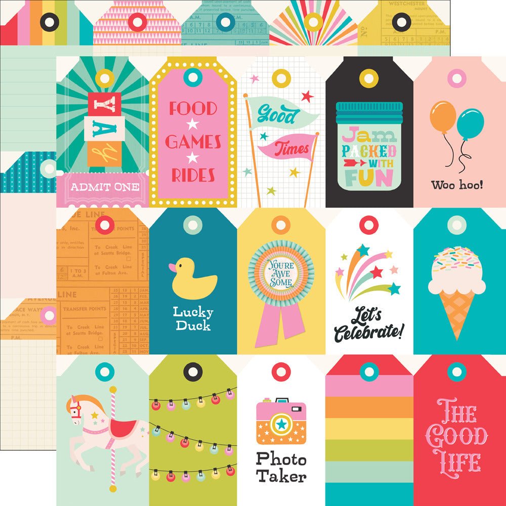 Simple Stories, Fun Times, Tag Elements