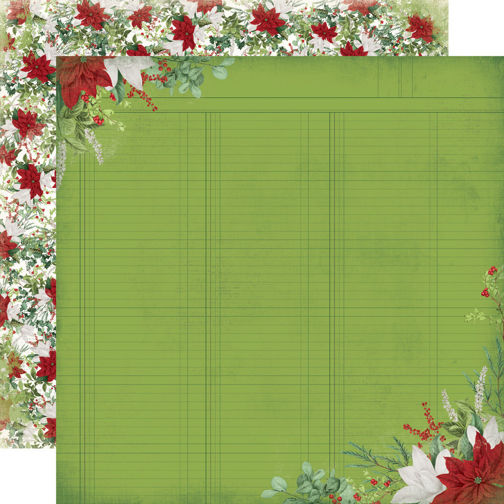 Simple Stories, 12X12 Patterned Paper, Simple Vintage Believe - Making A List