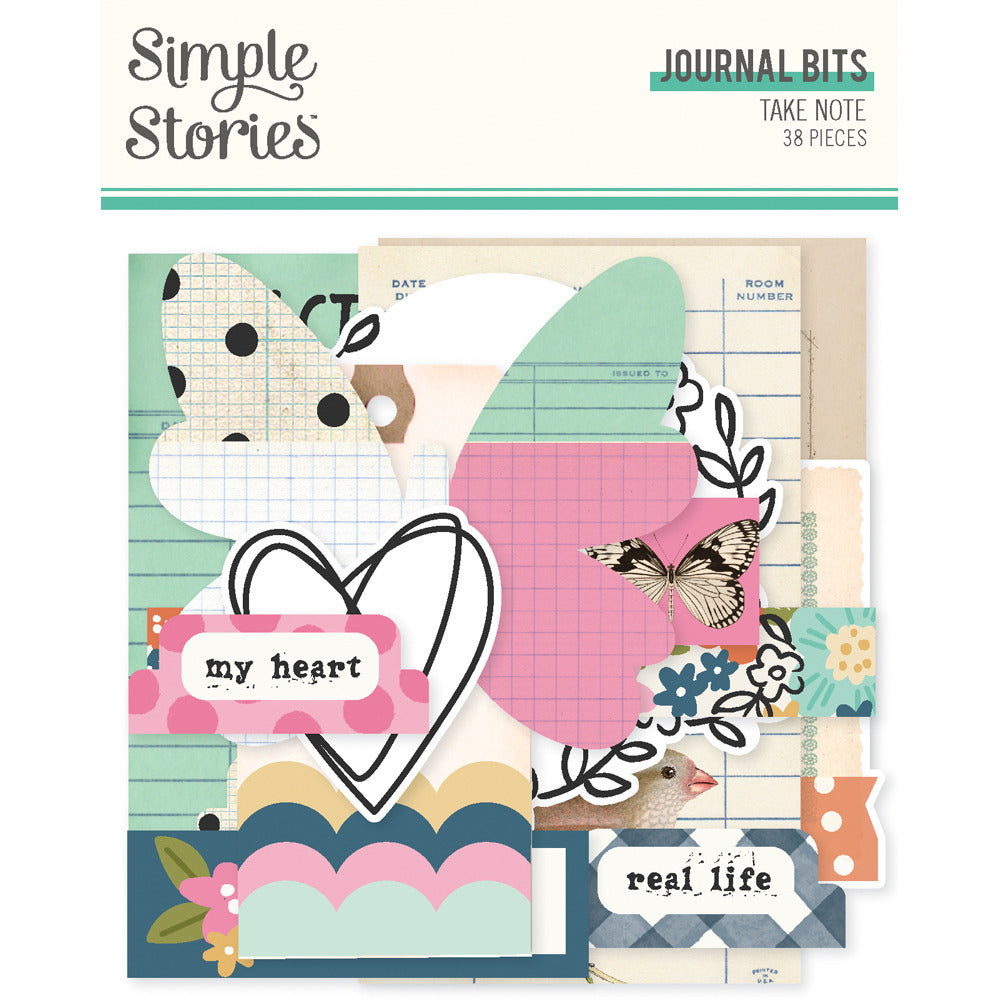 Simple Stories, Journal Bits & Pieces, Take Note Pre-order